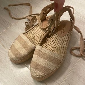Splendid Lace up Espadrilles